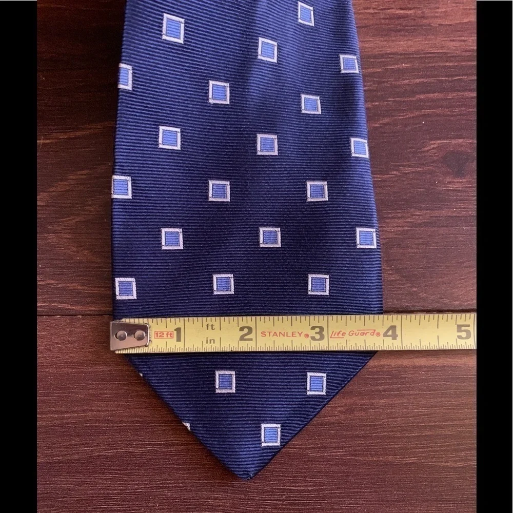 🍁SALE🍁BROOKS Basics Classic Blue Silk Necktie